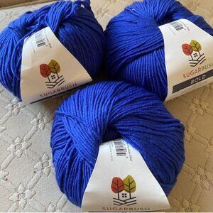 SUGARBUSH BOLD YARN - 3 SKEINS - TRINITY BAY BLUE